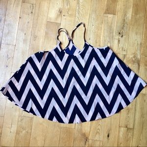 Be A Total Babe in this boutique trapeze tank